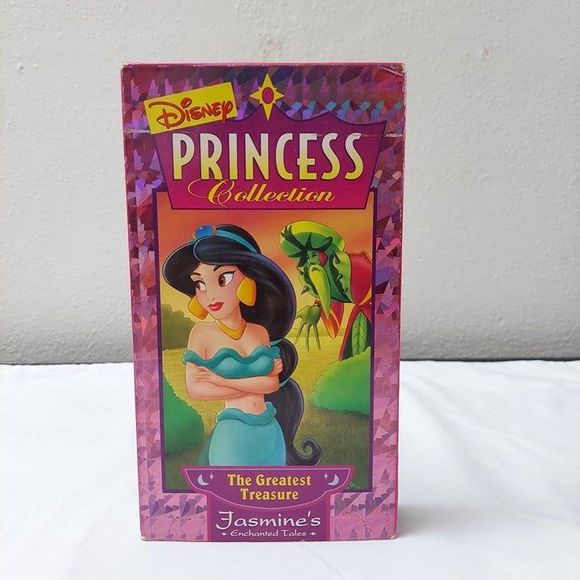 Jasmines Enchanted Tales The Greatest Treasure Disney VHS Princess Collection J2 - Picture 1 of 7